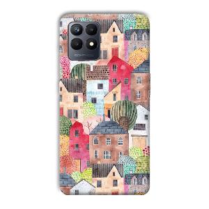 Colorful Homes Phone Customized Printed Back Cover for Realme Narzo 50