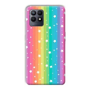 Starry Pattern Phone Customized Printed Back Cover for Realme Narzo 50