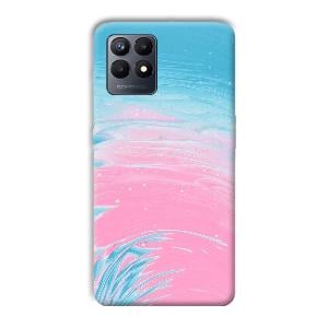 Pink Water Phone Customized Printed Back Cover for Realme Narzo 50