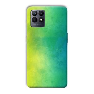 Green Pattern Phone Customized Printed Back Cover for Realme Narzo 50