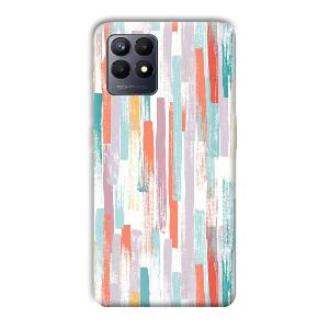 Light Paint Stroke Phone Customized Printed Back Cover for Realme Narzo 50