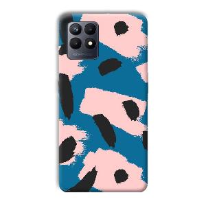 Black Dots Pattern Phone Customized Printed Back Cover for Realme Narzo 50