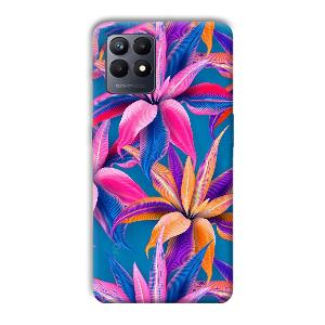 Aqautic Flowers Phone Customized Printed Back Cover for Realme Narzo 50
