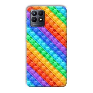 Colorful Circles Phone Customized Printed Back Cover for Realme Narzo 50