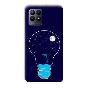 Night Bulb Phone Customized Printed Back Cover for Realme Narzo 50