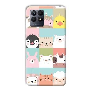 Kittens Phone Customized Printed Back Cover for Realme Narzo 50