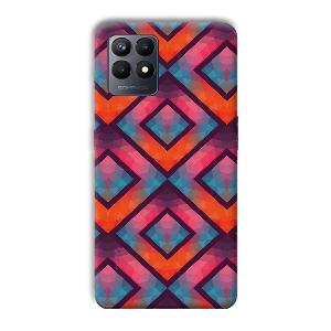 Colorful Boxes Phone Customized Printed Back Cover for Realme Narzo 50