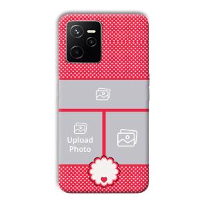 Little Hearts Customized Printed Back Cover for Realme Narzo 50A Prime