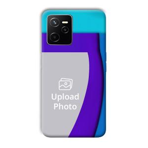 Blue Waves Customized Printed Back Cover for Realme Narzo 50A Prime