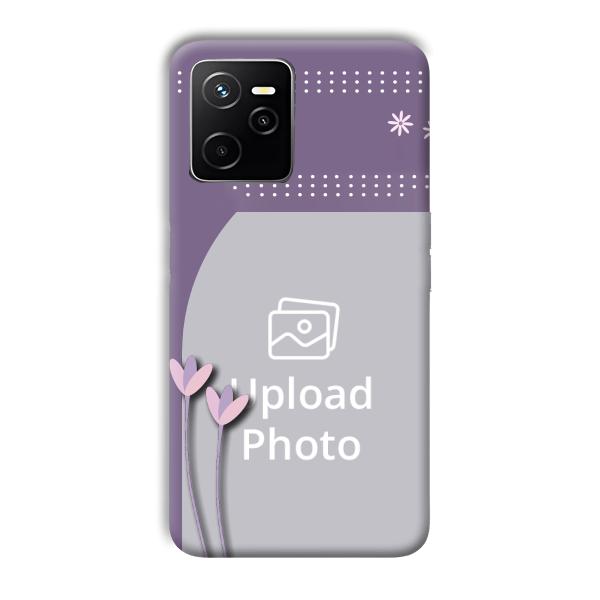 Lilac Pattern Customized Printed Back Cover for Realme Narzo 50A Prime