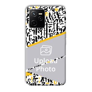 Letters Customized Printed Back Cover for Realme Narzo 50A Prime