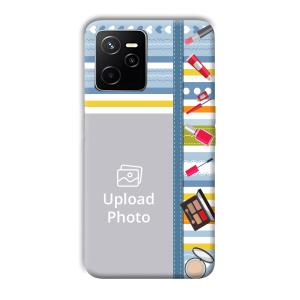 Makeup Theme Customized Printed Back Cover for Realme Narzo 50A Prime