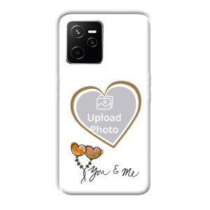 You & Me Customized Printed Back Cover for Realme Narzo 50A Prime