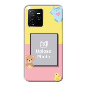 Teddy Bear Baby Design Customized Printed Back Cover for Realme Narzo 50A Prime