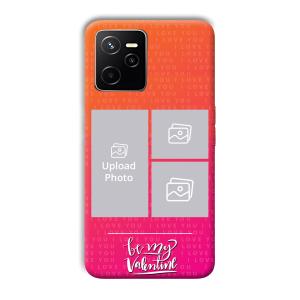 To My Valentine Customized Printed Back Cover for Realme Narzo 50A Prime