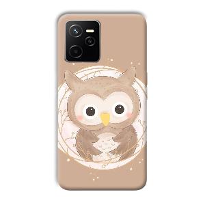 Owlet Phone Customized Printed Back Cover for Realme Narzo 50A Prime