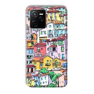 Colorful Alley Phone Customized Printed Back Cover for Realme Narzo 50A Prime