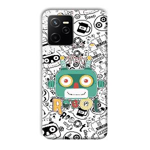 Animated Robot Phone Customized Printed Back Cover for Realme Narzo 50A Prime