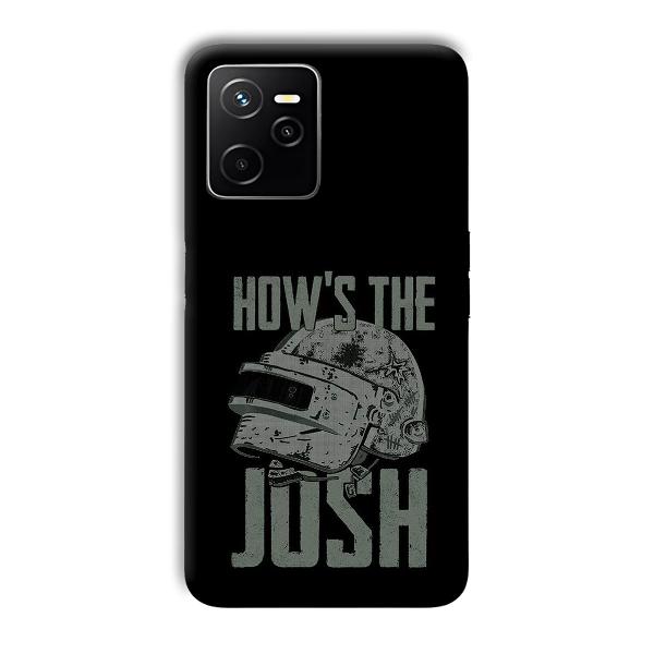 How's The Josh Phone Customized Printed Back Cover for Realme Narzo 50A Prime