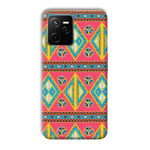 Colorful Rhombus Phone Customized Printed Back Cover for Realme Narzo 50A Prime