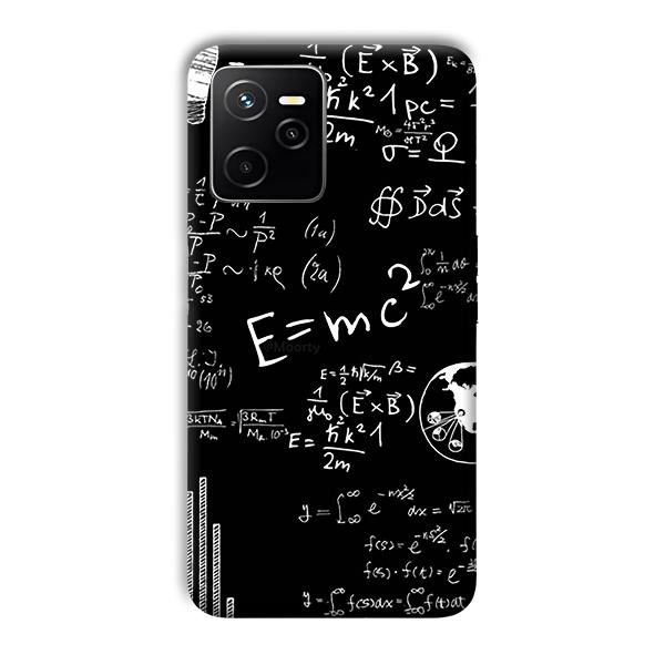 E is Equal To MC2 Phone Customized Printed Back Cover for Realme Narzo 50A Prime