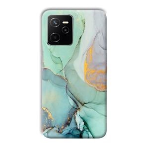 Green Marble Phone Customized Printed Back Cover for Realme Narzo 50A Prime