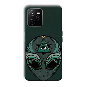 Alien Phone Customized Printed Back Cover for Realme Narzo 50A Prime