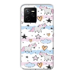 Unicorn Pattern Phone Customized Printed Back Cover for Realme Narzo 50A Prime