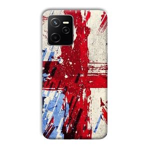 Red Cross Design Phone Customized Printed Back Cover for Realme Narzo 50A Prime