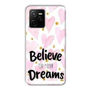 Believe Phone Customized Printed Back Cover for Realme Narzo 50A Prime