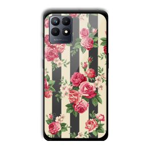 Wall of Flowers Customized Printed Glass Back Cover for Realme Narzo 50