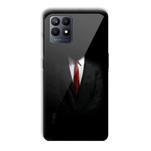 Hitman Customized Printed Glass Back Cover for Realme Narzo 50