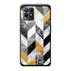 Marble Tiles Customized Printed Glass Back Cover for Realme Narzo 50