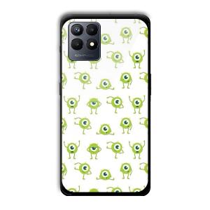 Green Eyes Customized Printed Glass Back Cover for Realme Narzo 50