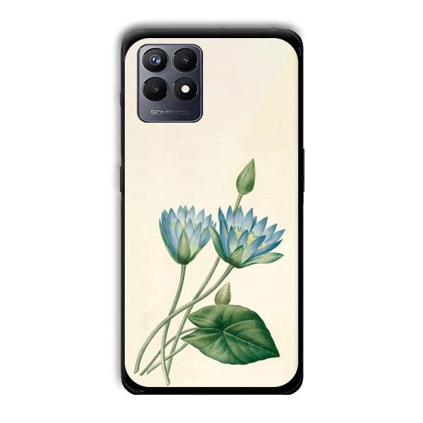 Flowers Customized Printed Glass Back Cover for Realme Narzo 50