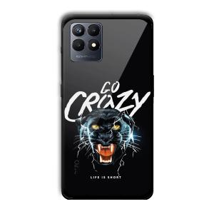 Go Crazy Customized Printed Glass Back Cover for Realme Narzo 50