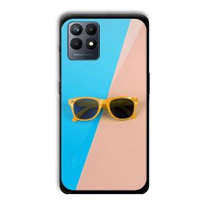 Cool Sunglasses Customized Printed Glass Back Cover for Realme Narzo 50