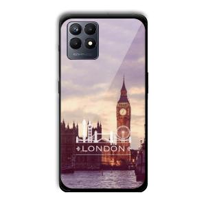 London Customized Printed Glass Back Cover for Realme Narzo 50