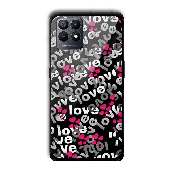 Love Customized Printed Glass Back Cover for Realme Narzo 50