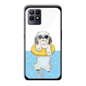 Cool Dog Customized Printed Glass Back Cover for Realme Narzo 50