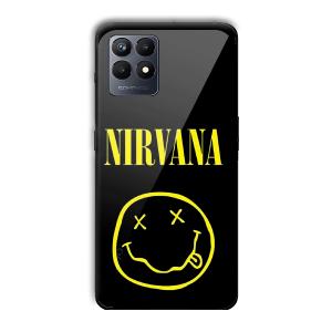 Nirvana Emoji Customized Printed Glass Back Cover for Realme Narzo 50