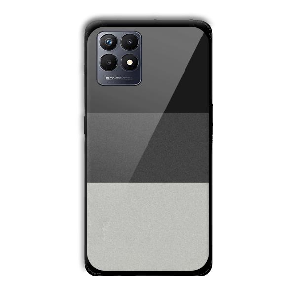 Shades of Grey Customized Printed Glass Back Cover for Realme Narzo 50