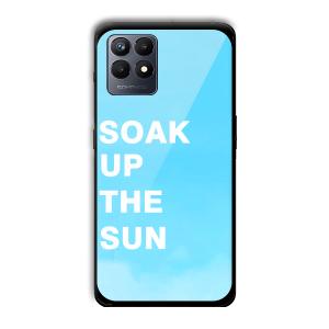 Soak Up The Sun Customized Printed Glass Back Cover for Realme Narzo 50