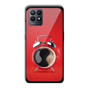 Morning Coffee Customized Printed Glass Back Cover for Realme Narzo 50
