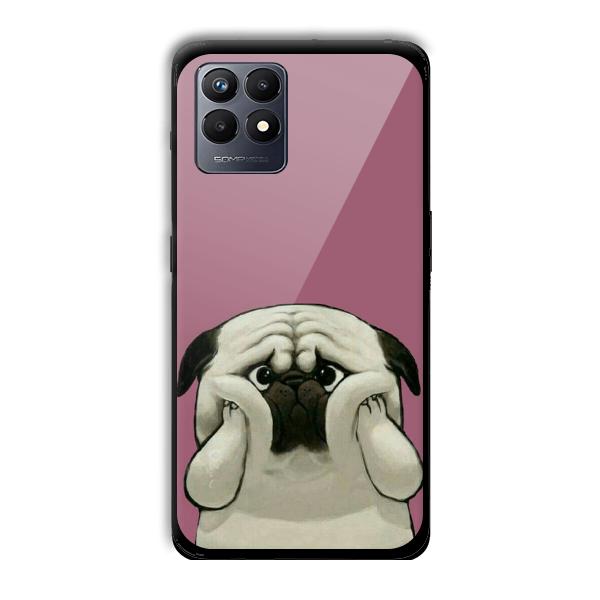 Chubby Dogo Customized Printed Glass Back Cover for Realme Narzo 50
