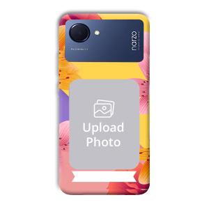 Colorful Flowers Customized Printed Back Cover for Realme Narzo 50i Prime