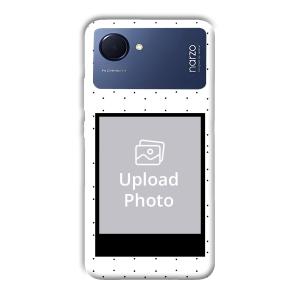 White Background  Customized Printed Back Cover for Realme Narzo 50i Prime