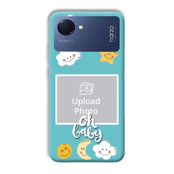 Oh Baby Customized Printed Back Cover for Realme Narzo 50i Prime
