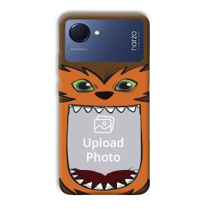 Monkey Monster Customized Printed Back Cover for Realme Narzo 50i Prime