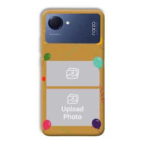 Balloons Customized Printed Back Cover for Realme Narzo 50i Prime